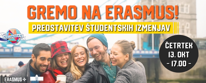 Gremo na Erasmus!