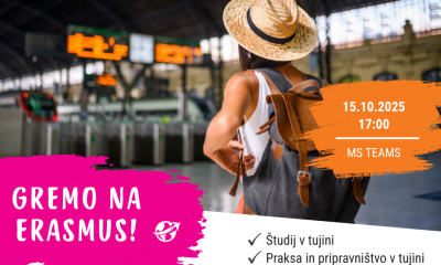 Gremo na Erasmus!