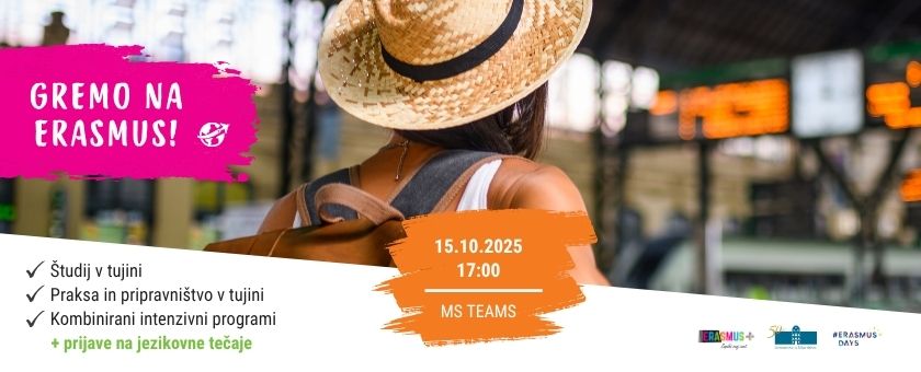 Gremo na Erasmus!