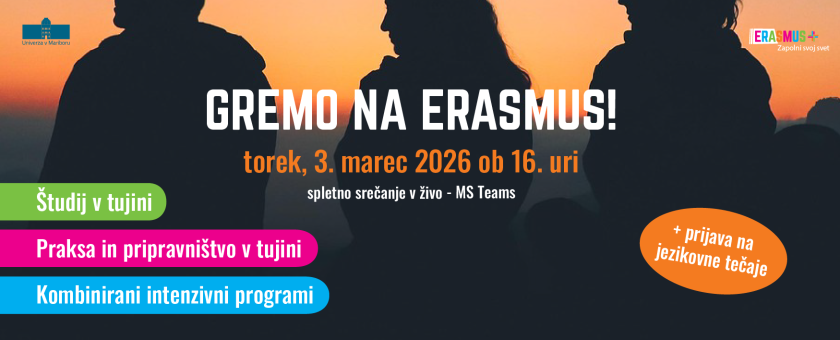 Gremo na Erasmus!