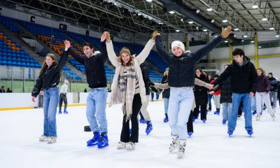 Študentsko drsanje z Erasmus+ študenti